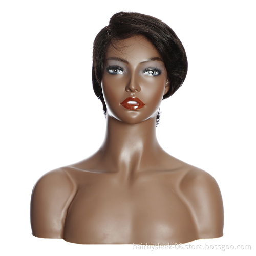 Rebecca fashion pixie cut short Bob Wig Wholesale Brazilian Hair Lace Front Closure full lace human hair wig human hair wigs